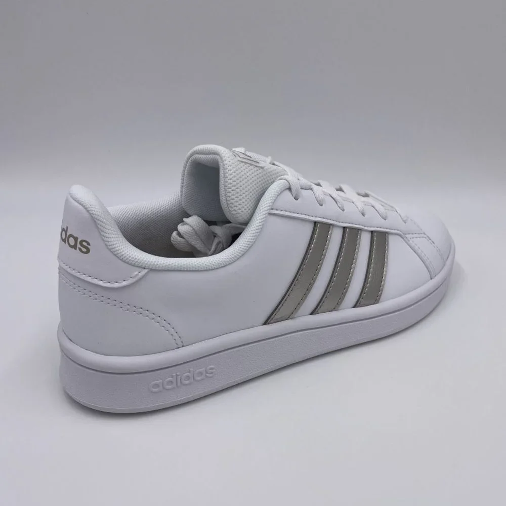 adidas Grand Court Base White Womens Shoes